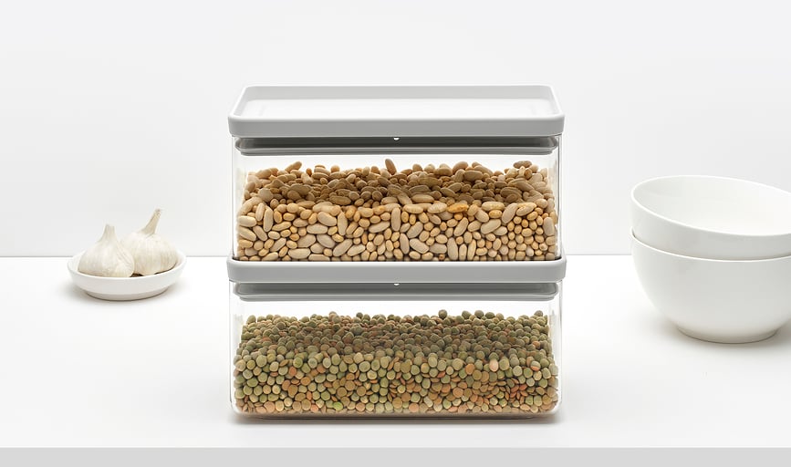 Tasty+ Spremnik kuhinjski 3,5 l svijetlosivi