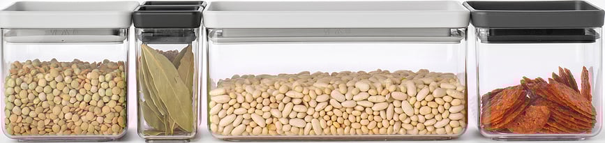 Tasty+ Spremnik kuhinjski 3,5 l svijetlosivi