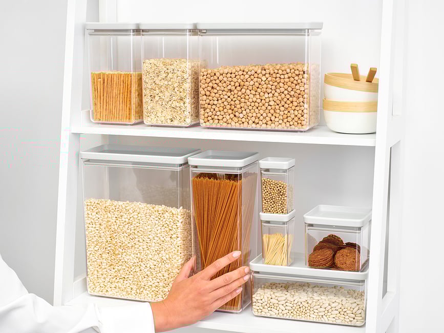 Tasty+ Posude za pohranu svijetlosive 3 kom.