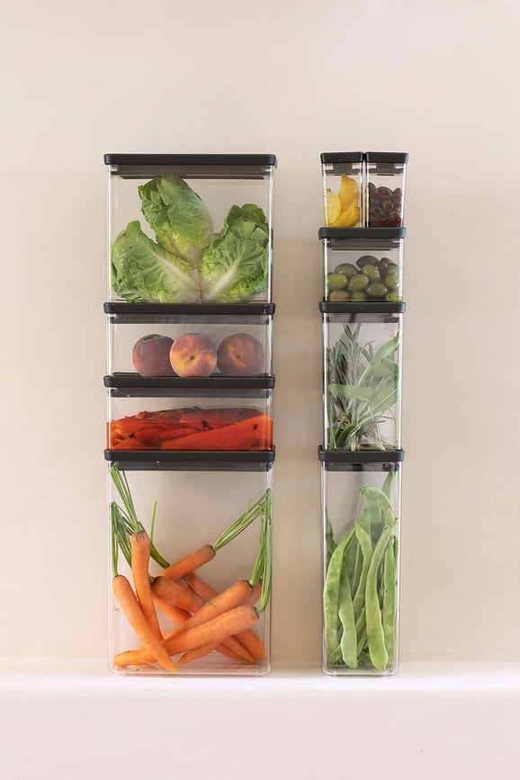 Tasty+ Posude kuhinjske 1,5 l 3,5 l svijetlosive 3 kom.