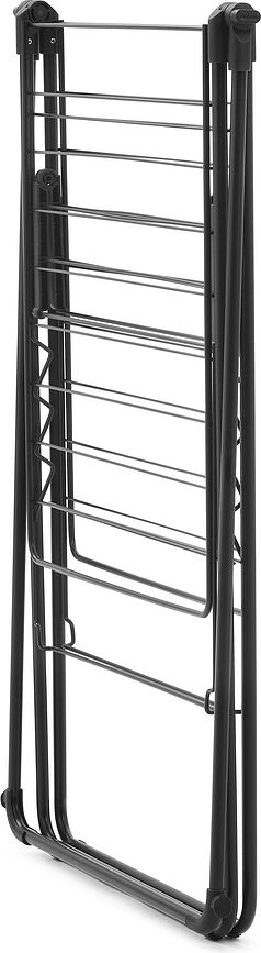 Tendedero Hangon, 127 cm, negro mate, con barra