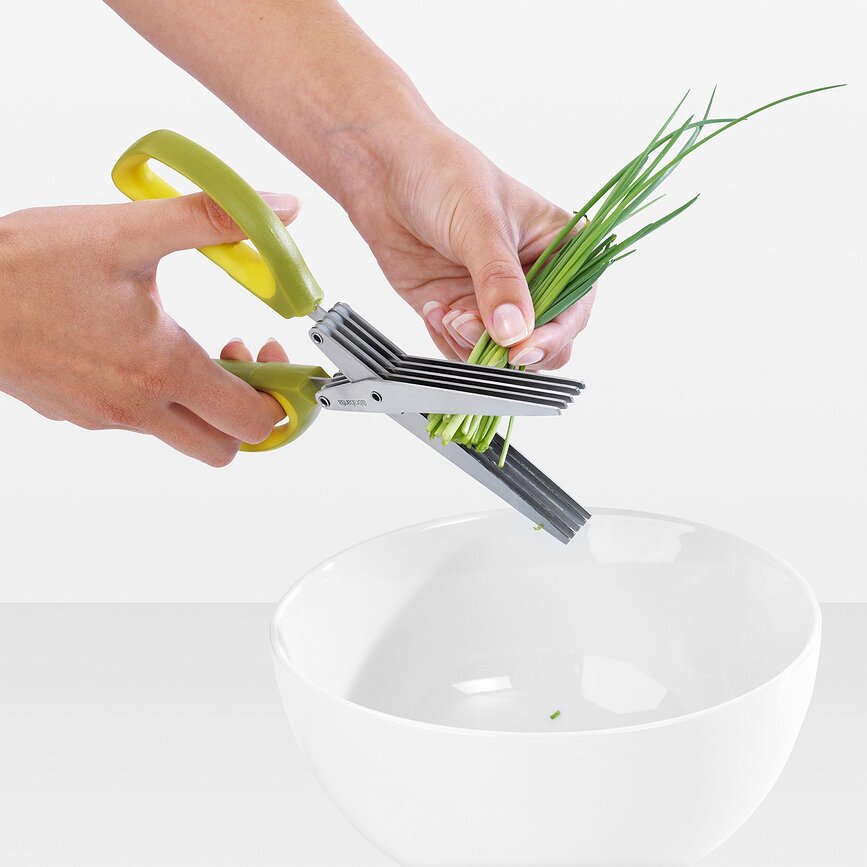 Tijeras para hierbas Tasty+, verdes