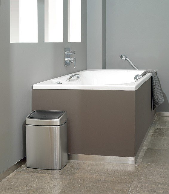 Touch Bin Κάδος Απορριμμάτων, 10 lt, γυαλιστερός χάλυβας