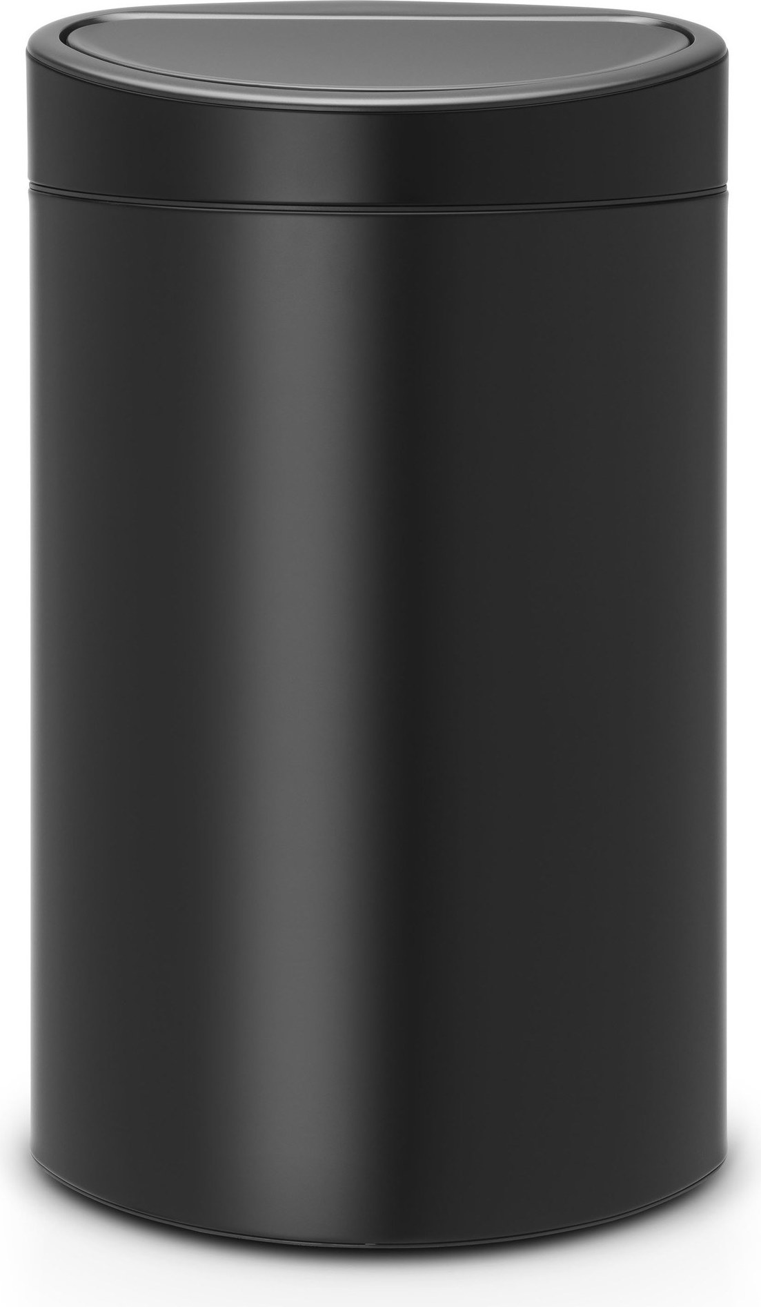 Touch Bin Mülleimer 40 l schwarz matt