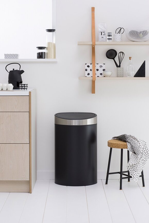 Touch Bin New Kanta za Smeće 40 l svijetlobež