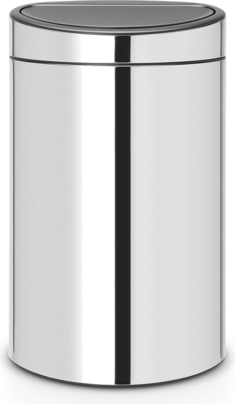 Touch Bin New Mülleimer 40 l polierter Stahl