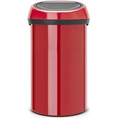 Touch Bin Trashcan 60 l passion red