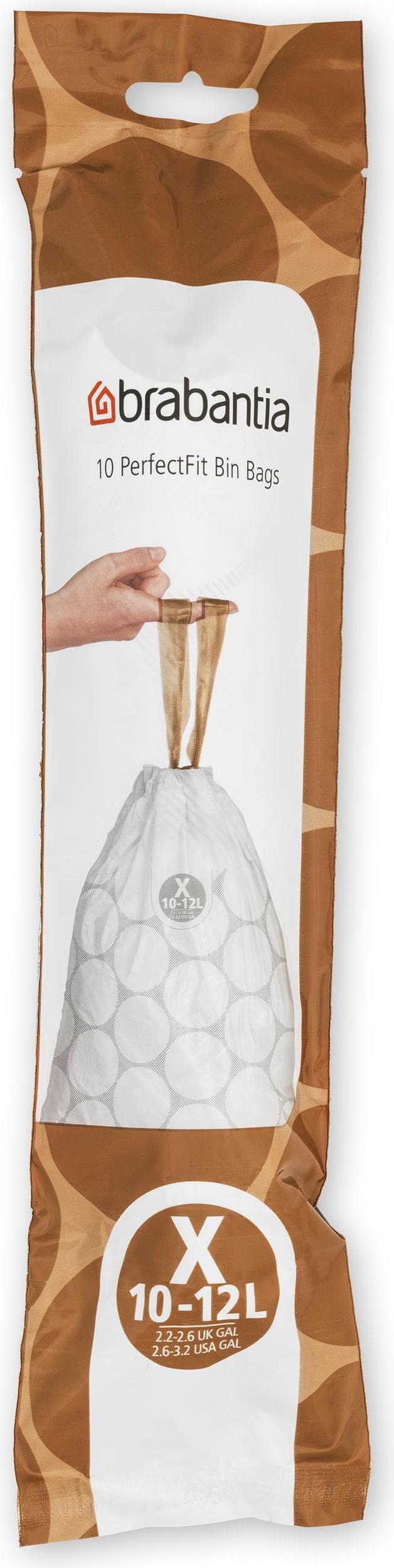 Worki na śmieci Brabantia PerfectFit rozmiar X 10-12 l 10 szt.