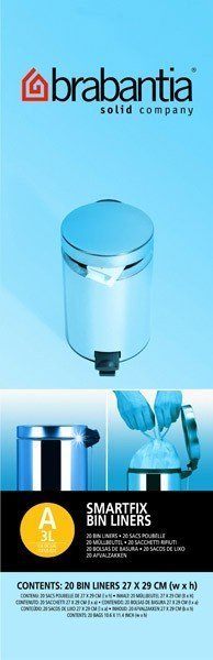 Brabantia Müllsäcke Größe A 3 l 20 St.