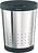 Papelera Brabantia cónica de acero brillante, 11 L