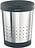 Papelera de acero brillante Brabantia, cónica, 5 L