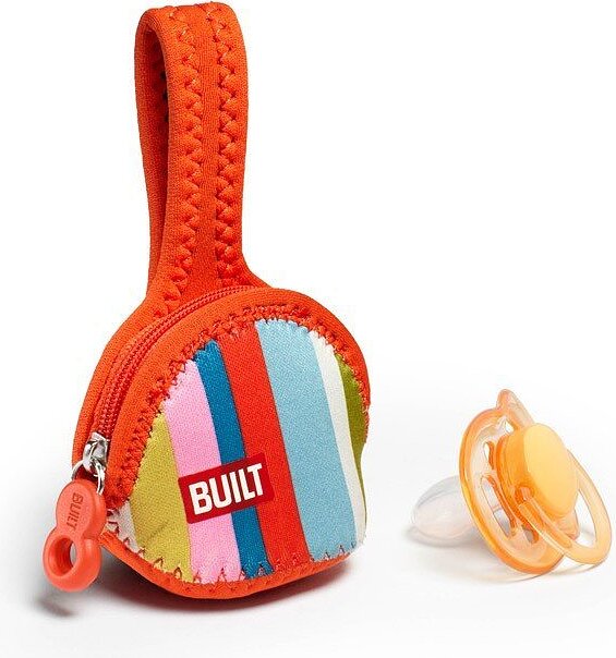 Estuche para Chupete Paci-Finder, a rayas azules