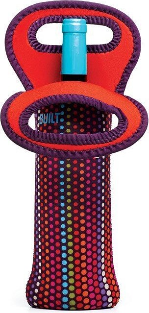 Bolsa Portabotellas individual, diseño Damasco