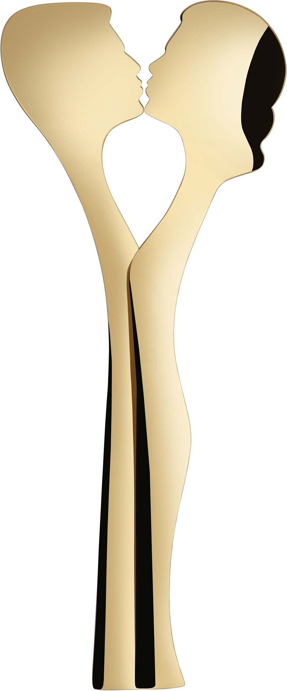 Abbraccio Salatbesteck, Gold, 2 St.