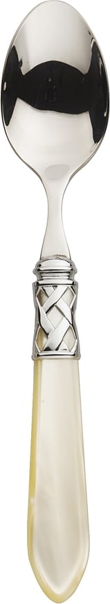 Aladdin dessertlepel parelmoer-zilver