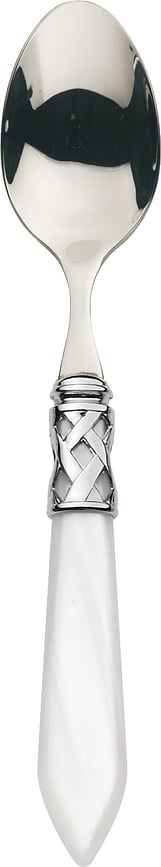 Aladdin Dessertlöffel weiß-silber