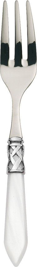 Aladdin Kuchengabel weiß-silber
