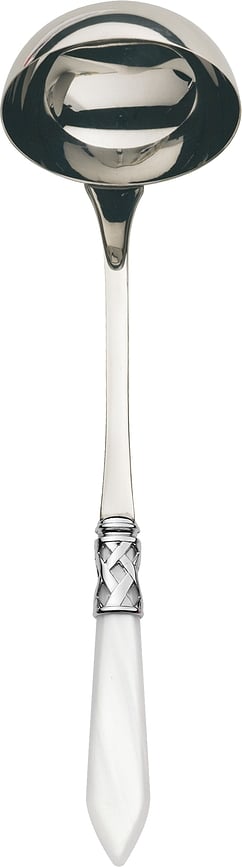 Aladdin Schöpflöffel weiß-silber