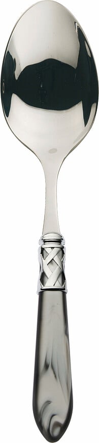 Aladdin Servierlöffel grau-silber