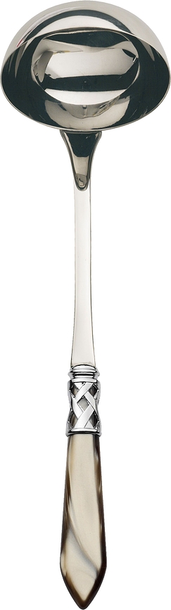 Aladdin Soeplepel bruin-zilver