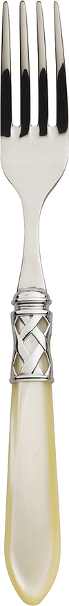 Aladdin tafelvork parelmoer-zilver