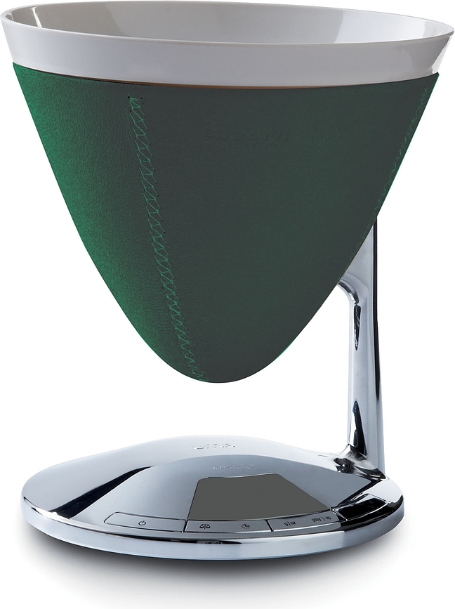Bilancia da cucina Uma verde scuro in pelle