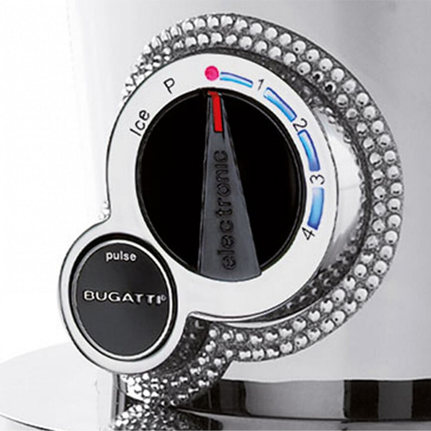 Blender Vela Evolution 1,5 l srebrny z 146 kryształami Swarovskiego