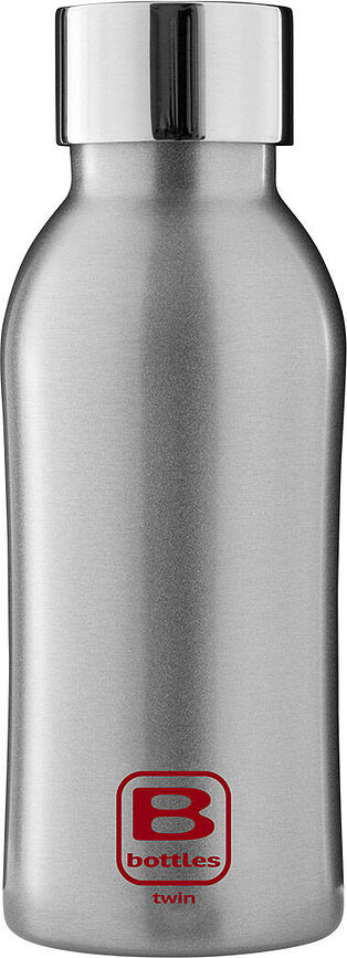 Butelka termiczna BBottles Glazed 350 ml srebrna