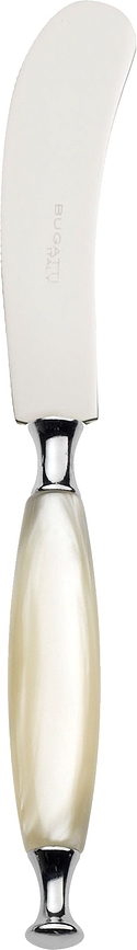Country botermes 20 cm, parelmoer