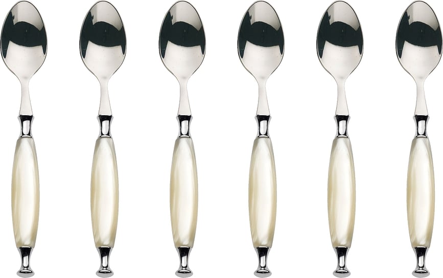 Country Coffee Spoons, mother-of-pearl, 6 pcs.