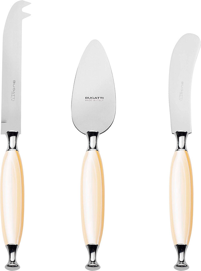 Country kaasmessen parelmoer in geschenkdoos, 3-dlg.