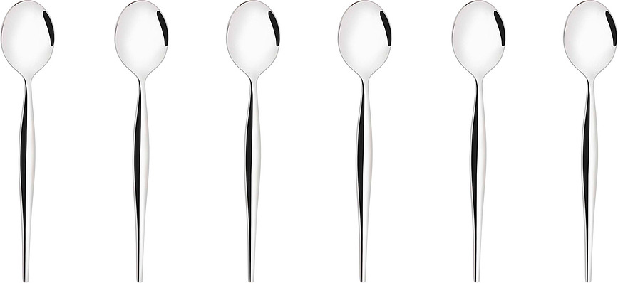 Cuillères à café Natura, coffret cadeau, lot de 6