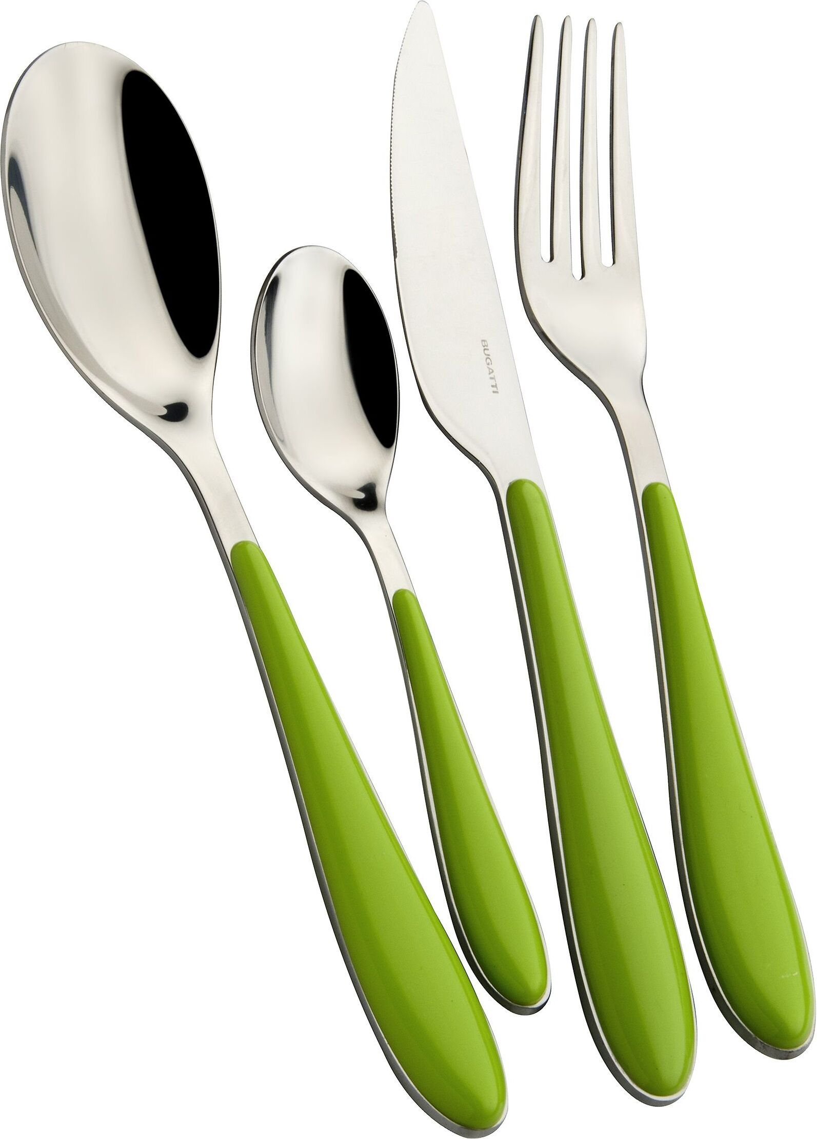 Gioia Besteckset, grün, 24-teilig