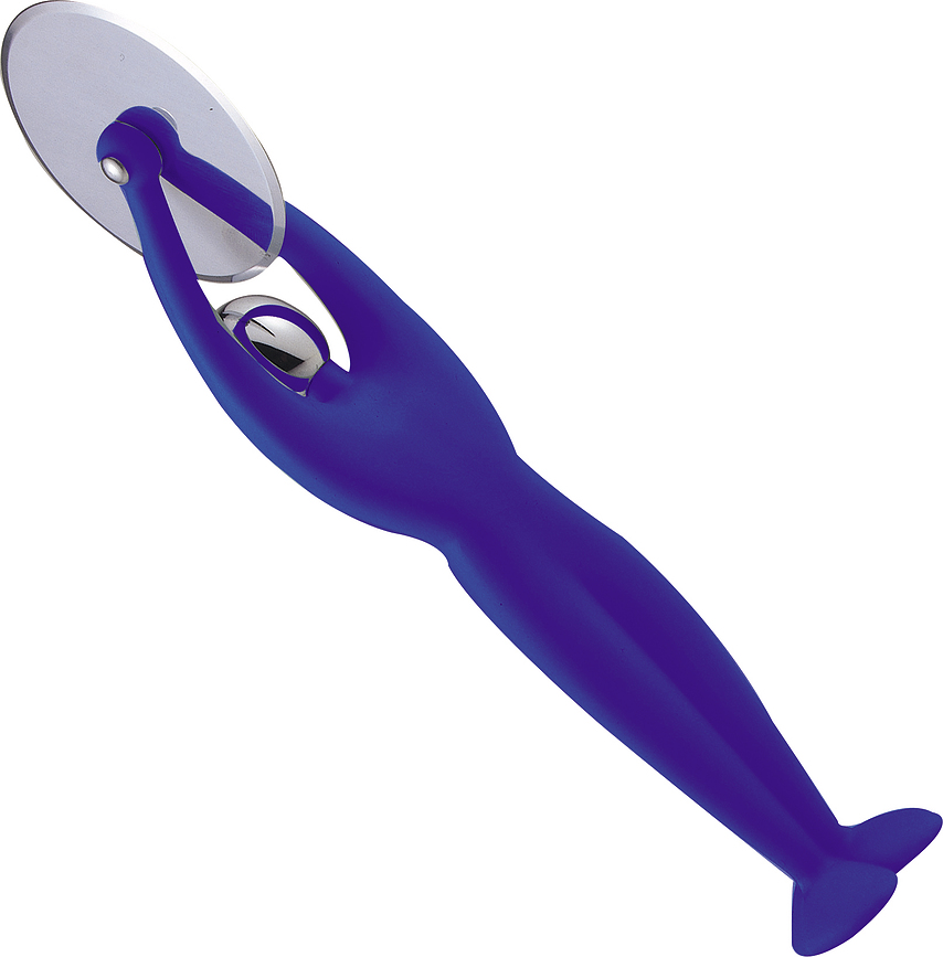 Gym Pizza Cutter, blue