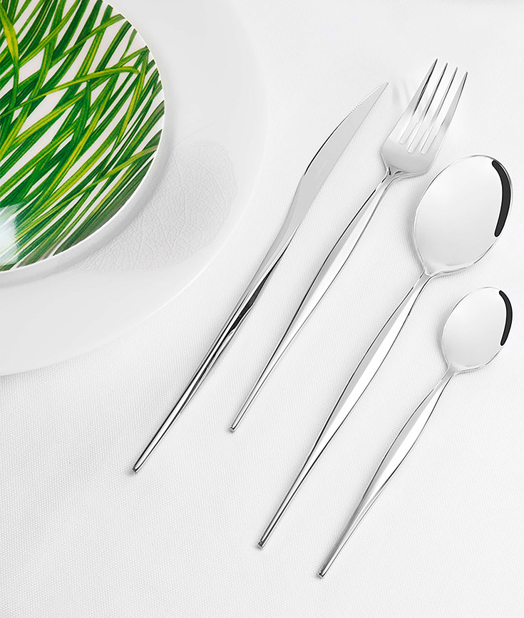 Natura bestekset zilver in geschenkdoos, 24-dlg.