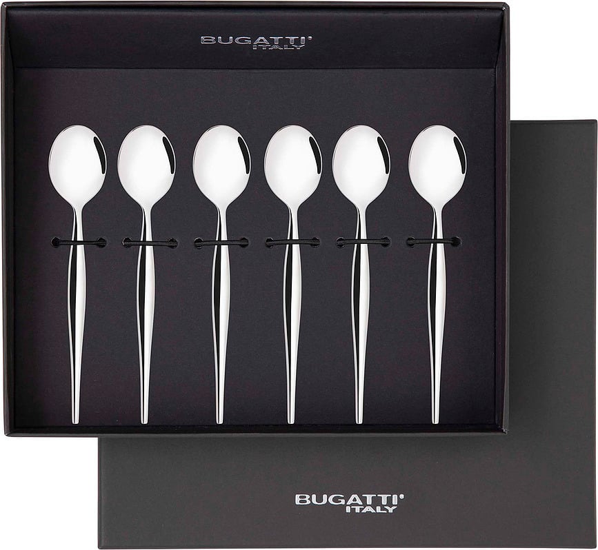 Natura Kaffeelöffel, silber, in Geschenkbox, 6 St.