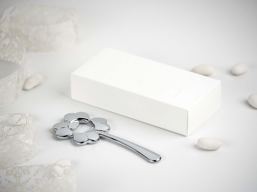 Otwieracz do butelek Quadrifoglio chromowany