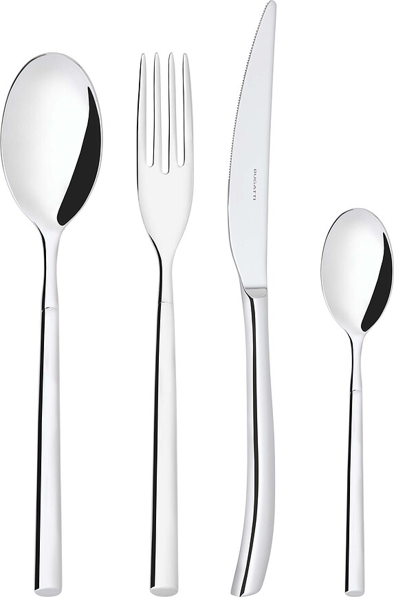 Portofino Cutlery Set, silver, in gift box, 24-piece set