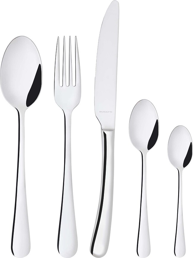 Settimocielo Cutlery Set, silver, in gift box, 30-piece set