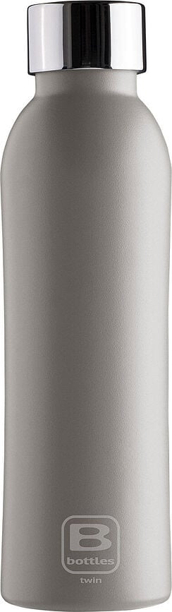 Sticlă termică BBottles Sandblasted 500 ml gri deschis