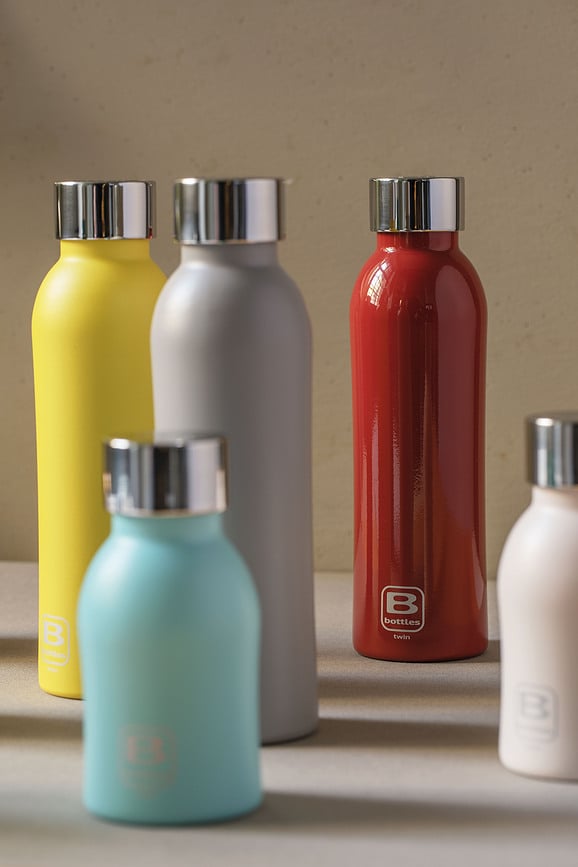 Sticlă termică BBottles Sandblasted 500 ml violetă
