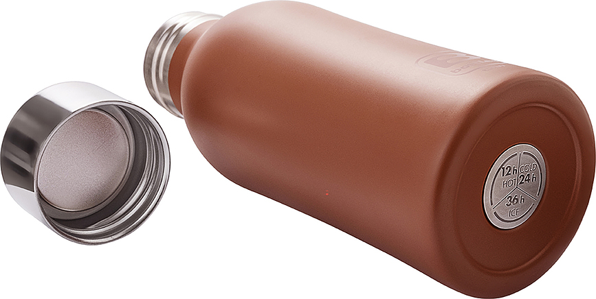 Terminis butelis BBottles Matt 350 ml, raudonas