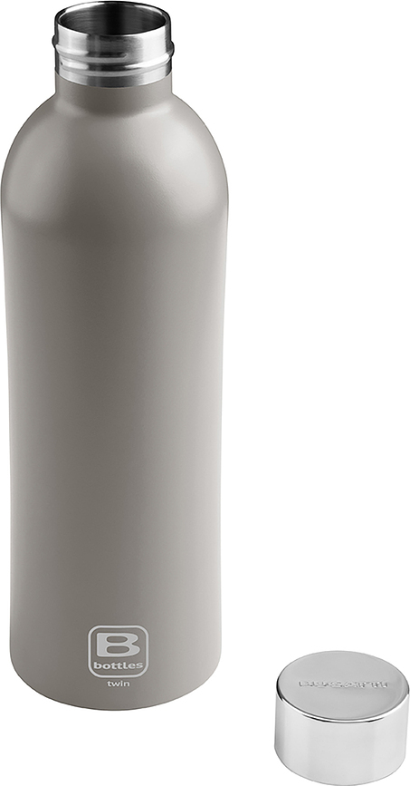 Термопляшка BBottles Sandblasted 800 мл біла