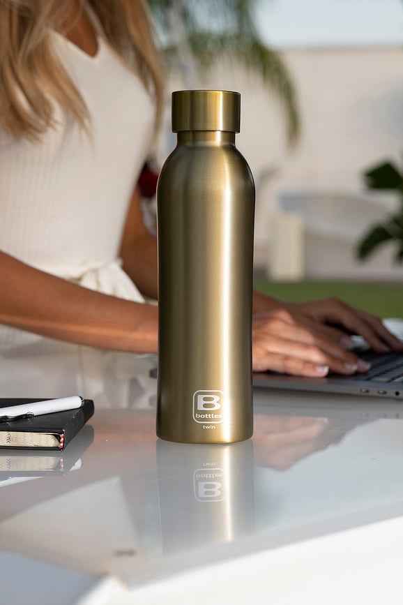 Termopudel BBottles Glazed 500 ml, hõbedane