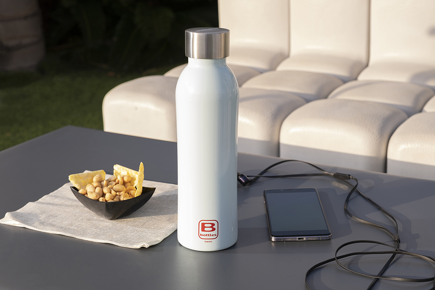 Termopudele BBottles 500 ml, sudraba