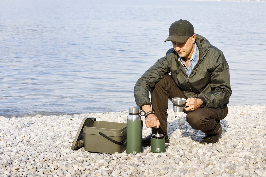 Termos na jídlo BBottles 500 ml, stříbrný