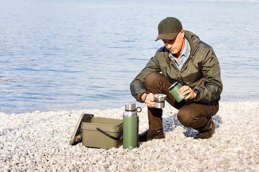Термос за обяд BBottles 500 ml, сребърен