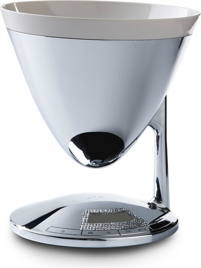 Uma keukenweegschaal met Swarovski kristallen
