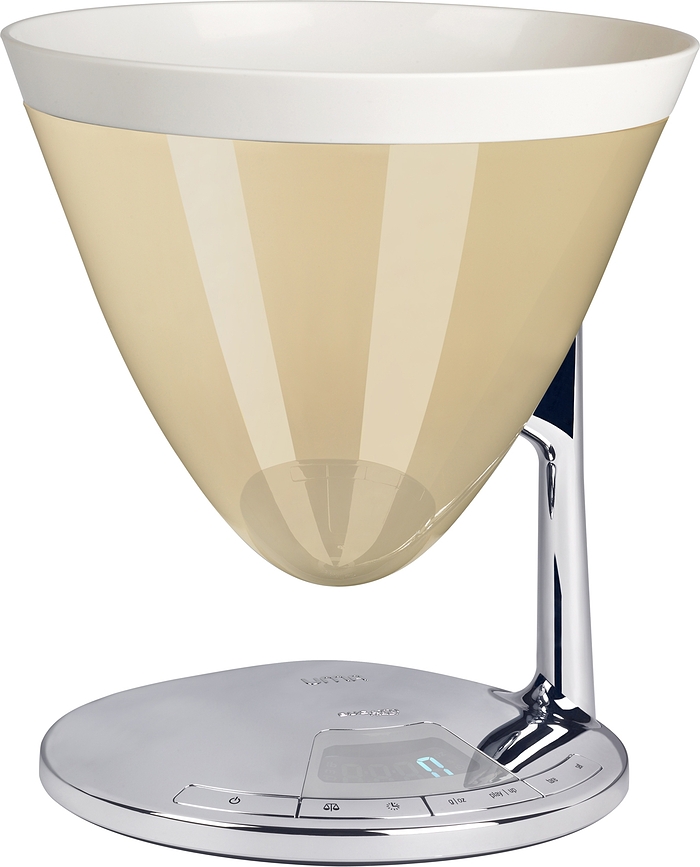 Uma køkkenvægt, creme