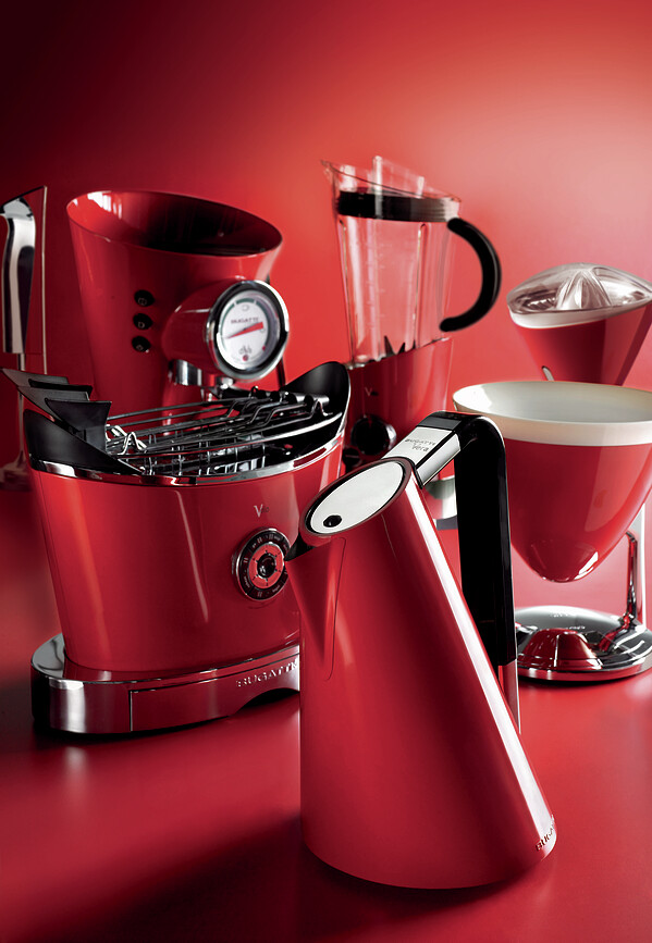 Vera Waterkoker met temperatuurregeling 1,75 l, rood